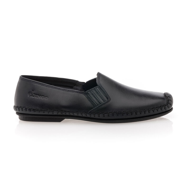 Mocasines/zapatos náuticos azules para hombre