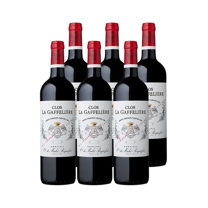 Château La Gaffelière Saint-Emilion Grand Cru Clos La Gaffelière 2017 - Bordeaux Red Wine (6x75cl)