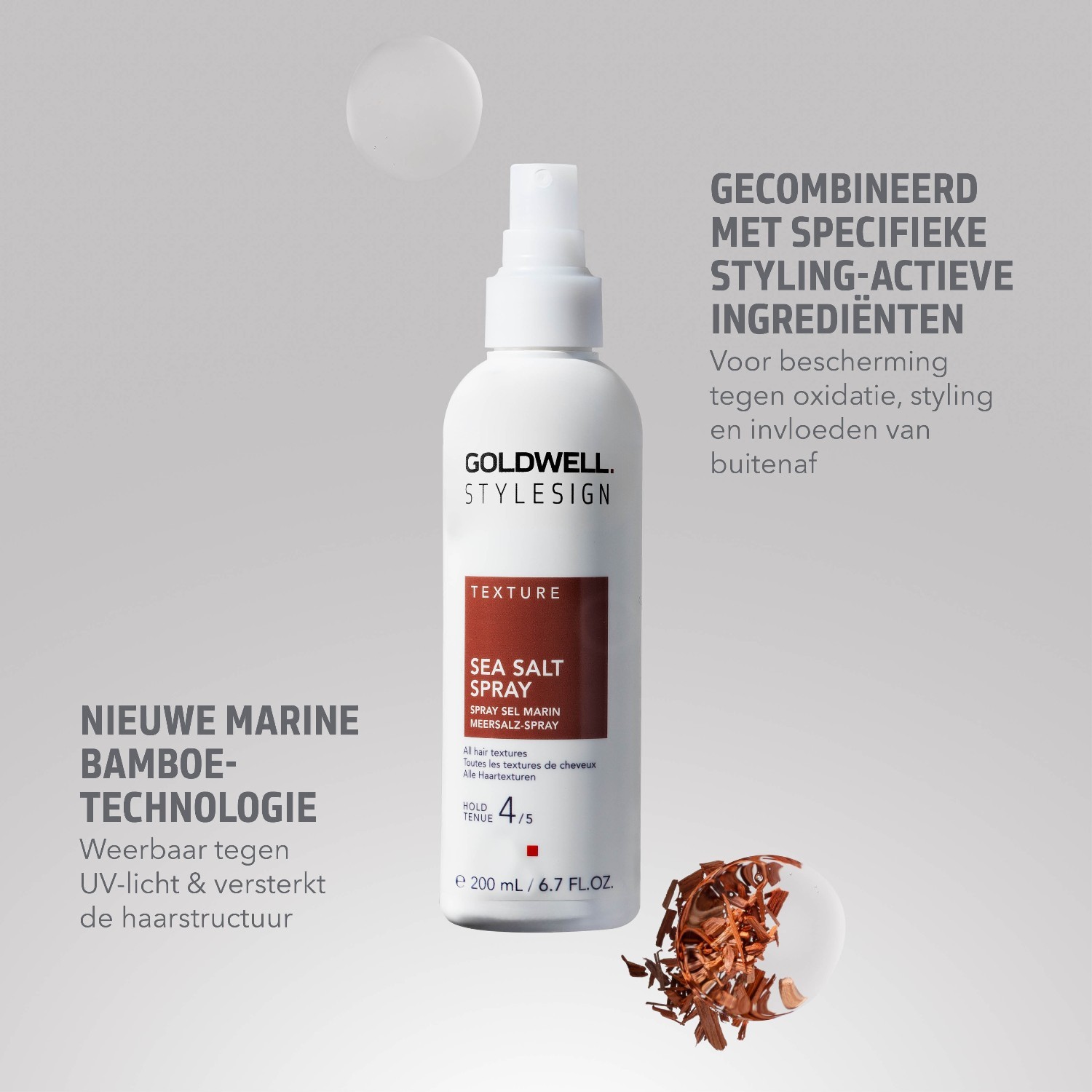 „Goldwell Styling Stylesign“ plaukų formavimo priemonė su jūros druska, 200 ml