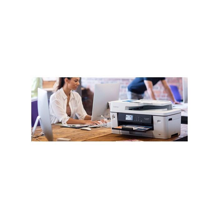 Stampante multifunzione Brother MFC-J4340DWE a getto d'inchiostro, Wi-Fi Direct e stampa fronte/retro.