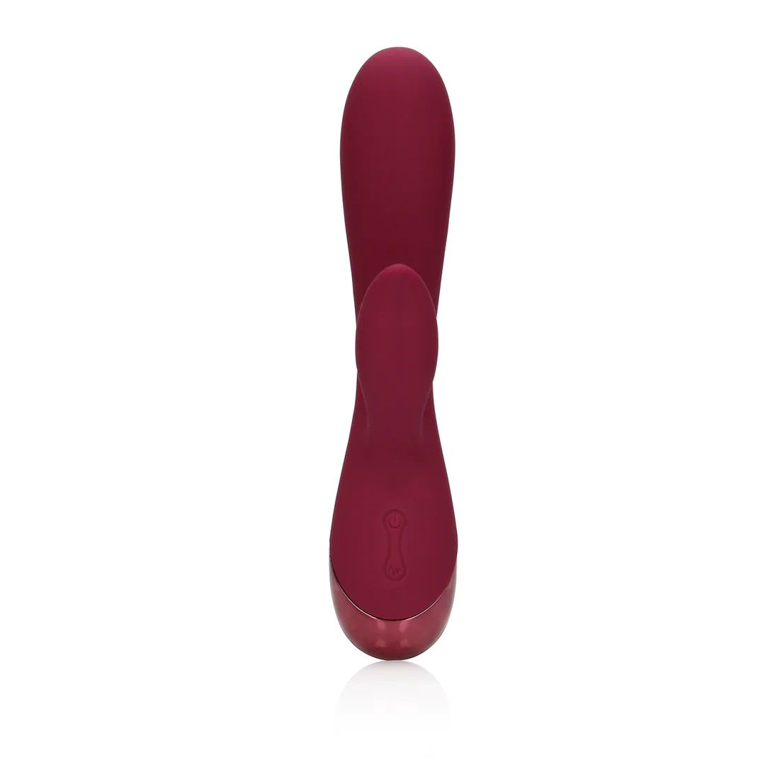 Silikonski vibrator Loveline by Shots Smooth Silicone Rabbit Vibratorji