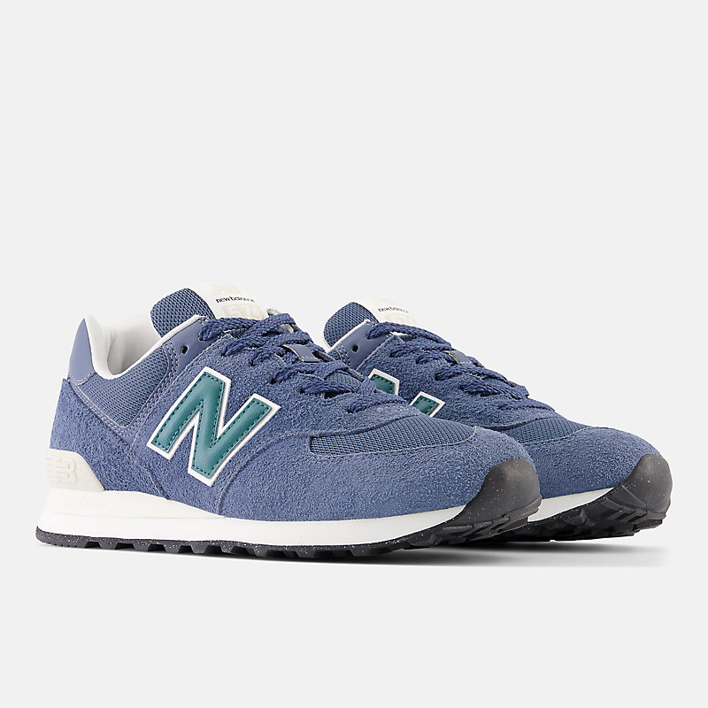 Unisex 574 - Granatowy z Zielonym