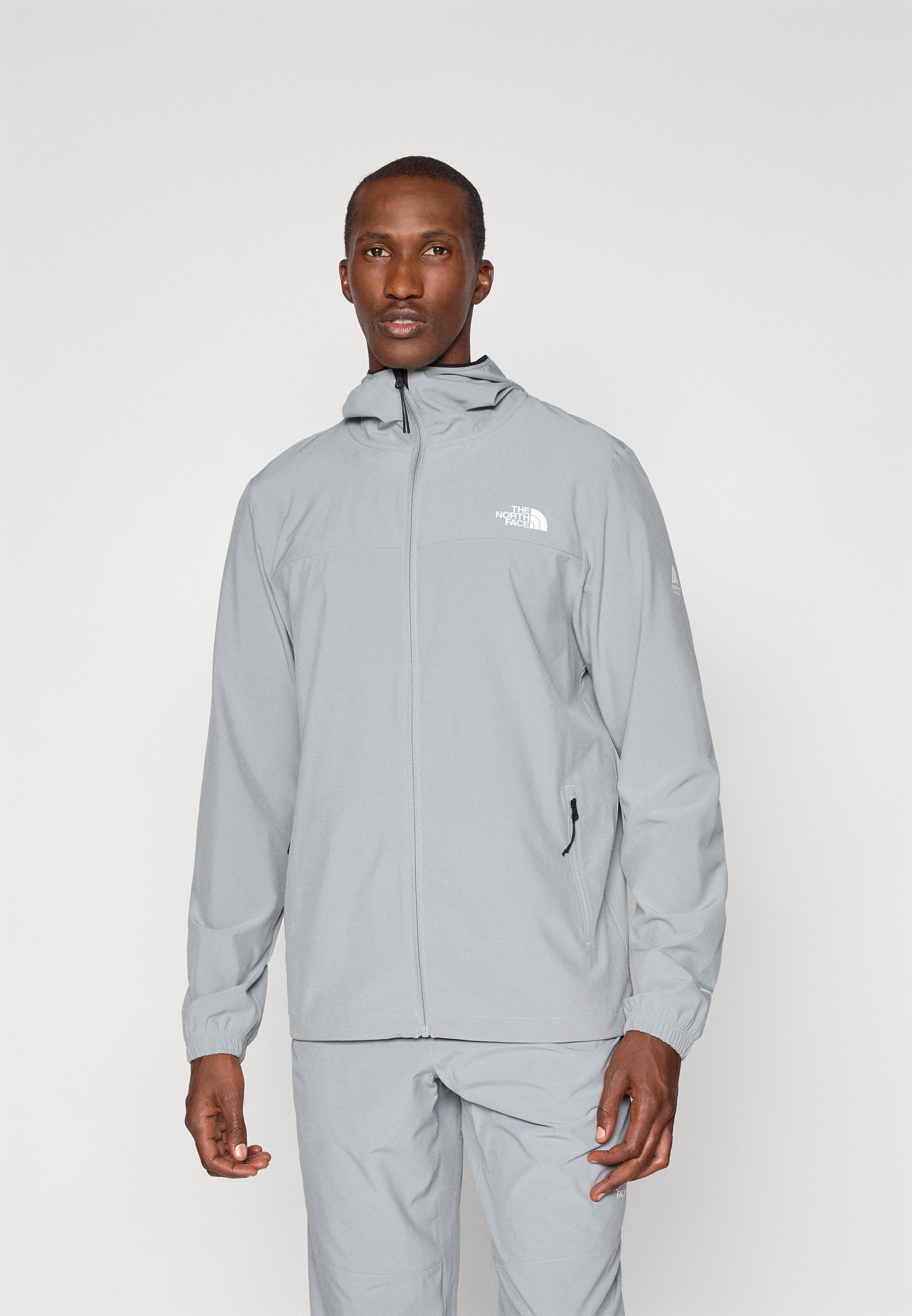 Giacca con cappuccio The North Face Mountain Athletics - Antivento - grigio monumento