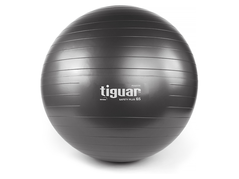 Piłka body ball safety plus 65 cm grafit Tiguar