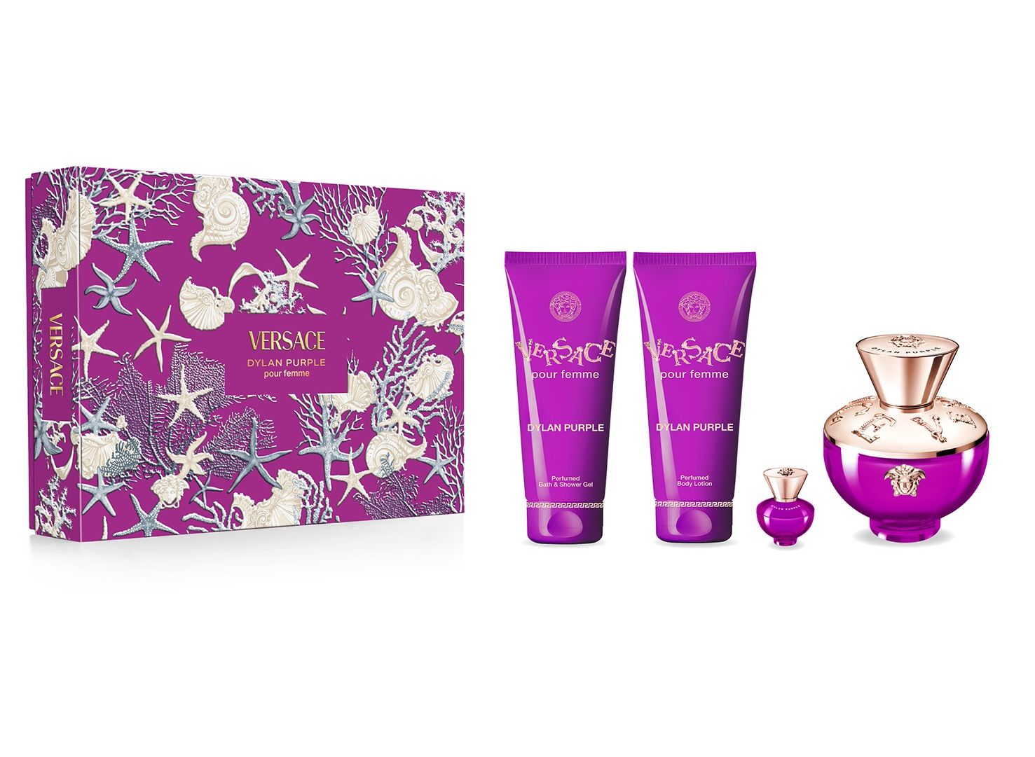 Darilni set parfumske vode Dylan Purple za ženske Darilni seti parfumov za ženske