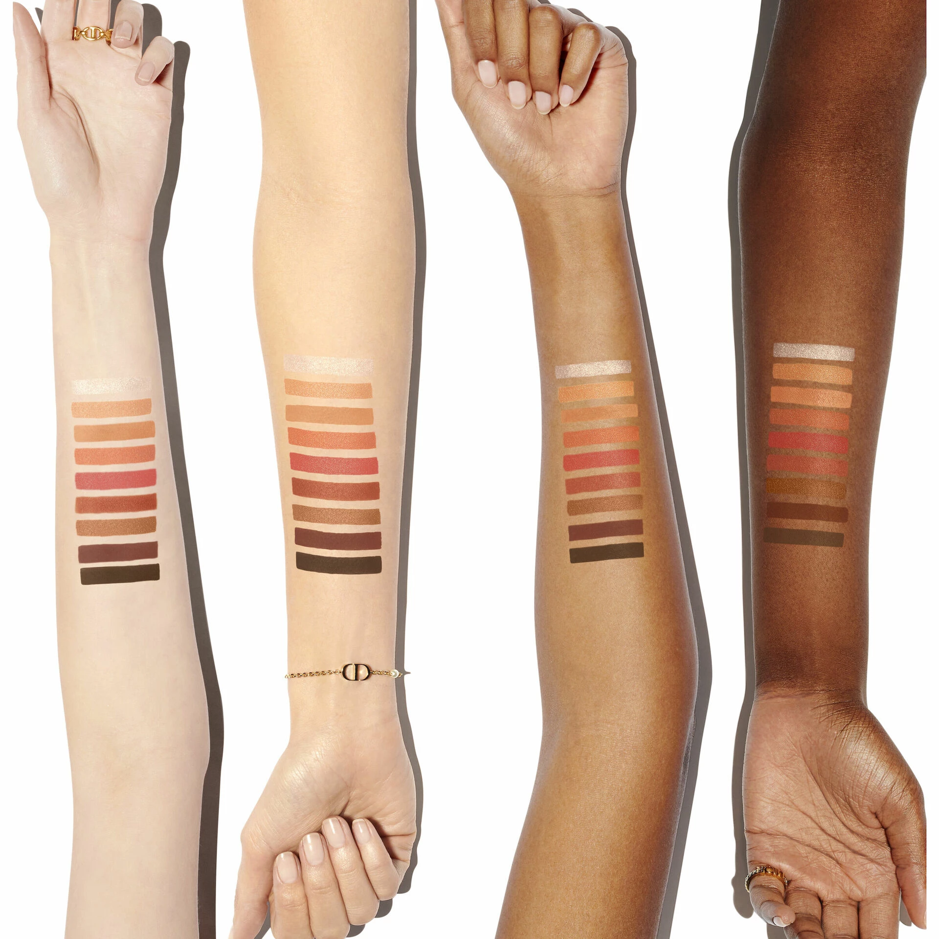 Paleta očných tieňov Dior Backstage Eye Palette 003 Warm Essentials - DIOR