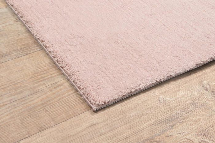 Alfombra para salón - THE CARPET - LOFT - Rosa - 200x280 cm - Lavable - Antideslizante