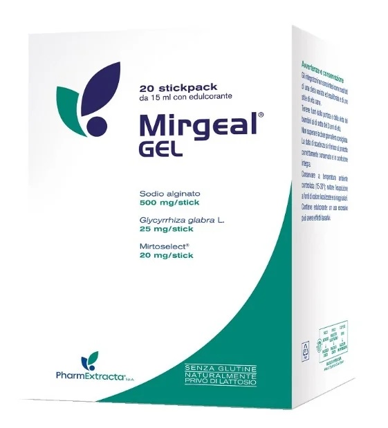 PHARMEXTRACTA Gel Mirgeal 20 sachets