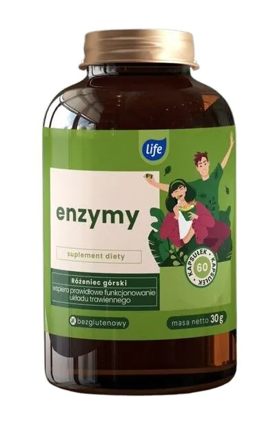 Life Premium Enzymy Trawienne 60 Kapsułek