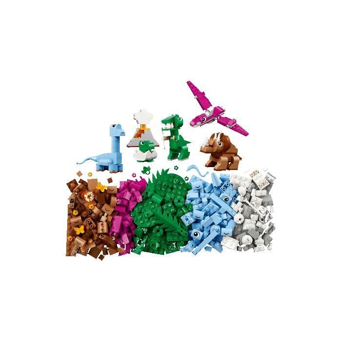 LEGO Classic 11041 Kreative Dinosaurier – Geschenkidee, Spielzeug, Sammlerstück, ab 5 Jahren