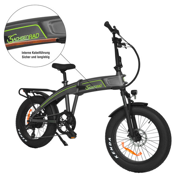 Bicicletă electrică pliabilă F6 Safari