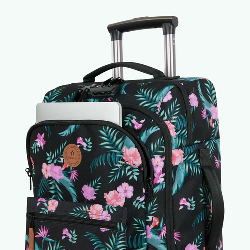 Cabaia Valise souple 4 roues Small Valladolid Noir