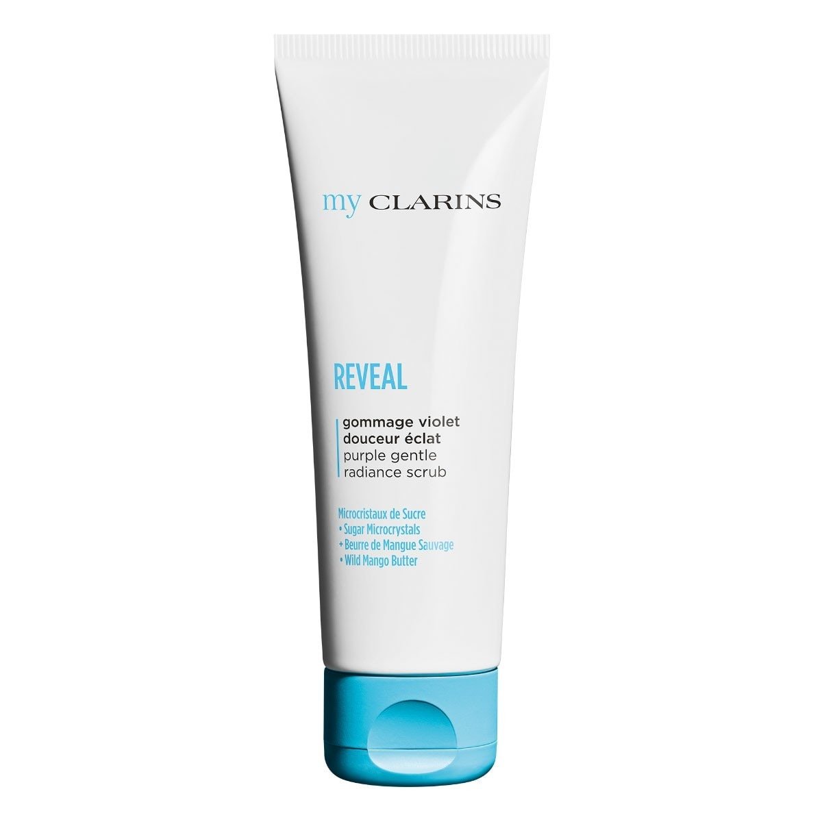 Clarins piling za lice My Clarins My Clarins REVEAL ljubičasti nježni piling za blistav izgled - 50 ml