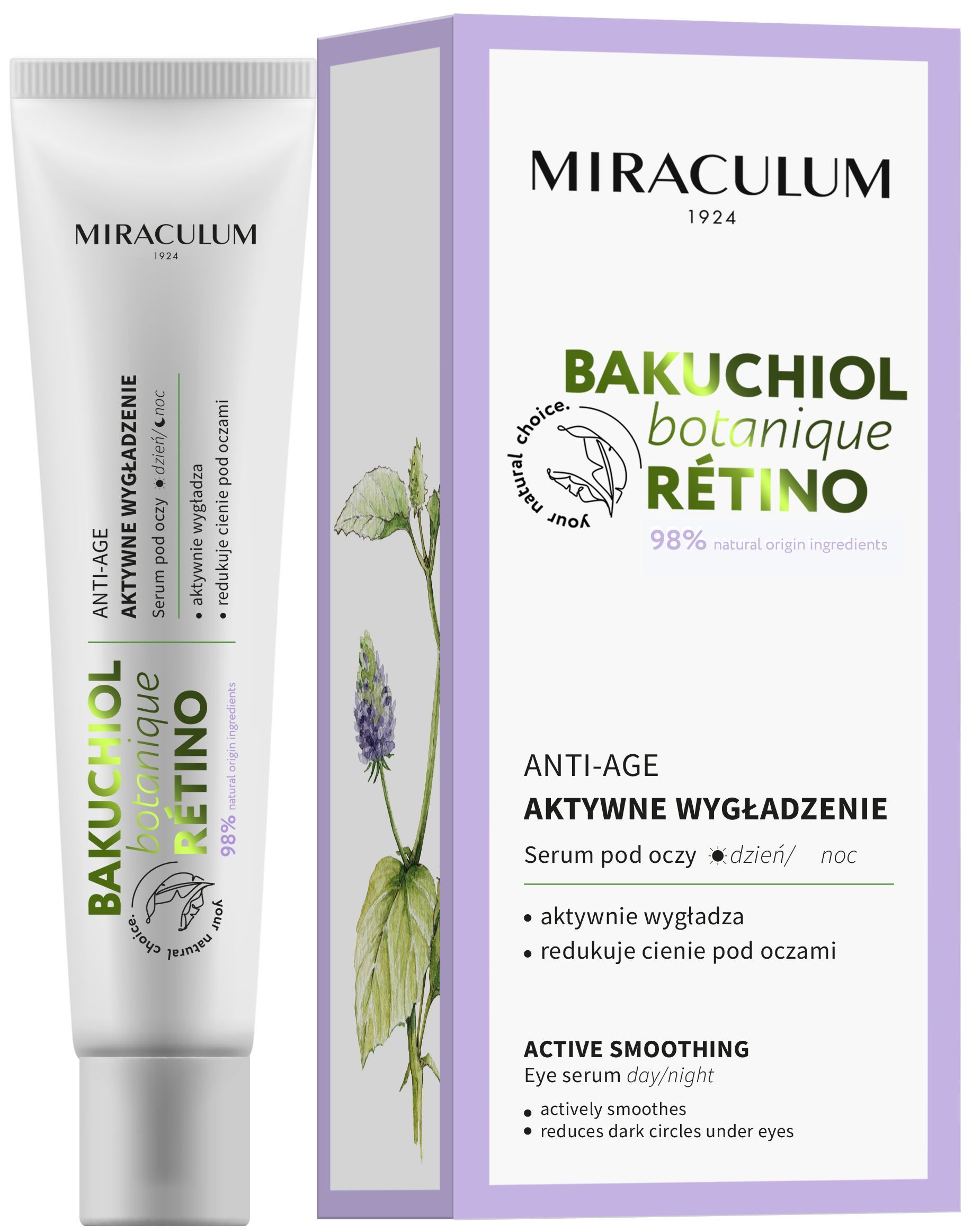 Bakuchiol retinol serum protiv starenja za područje oko očiju hidratantne kreme za lice
