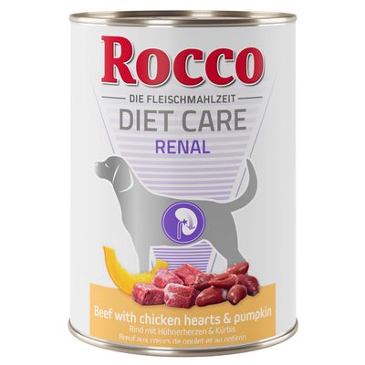 Rocco Diet Care Renal - Storfekjøtt med kyllinghjerter og gresskar