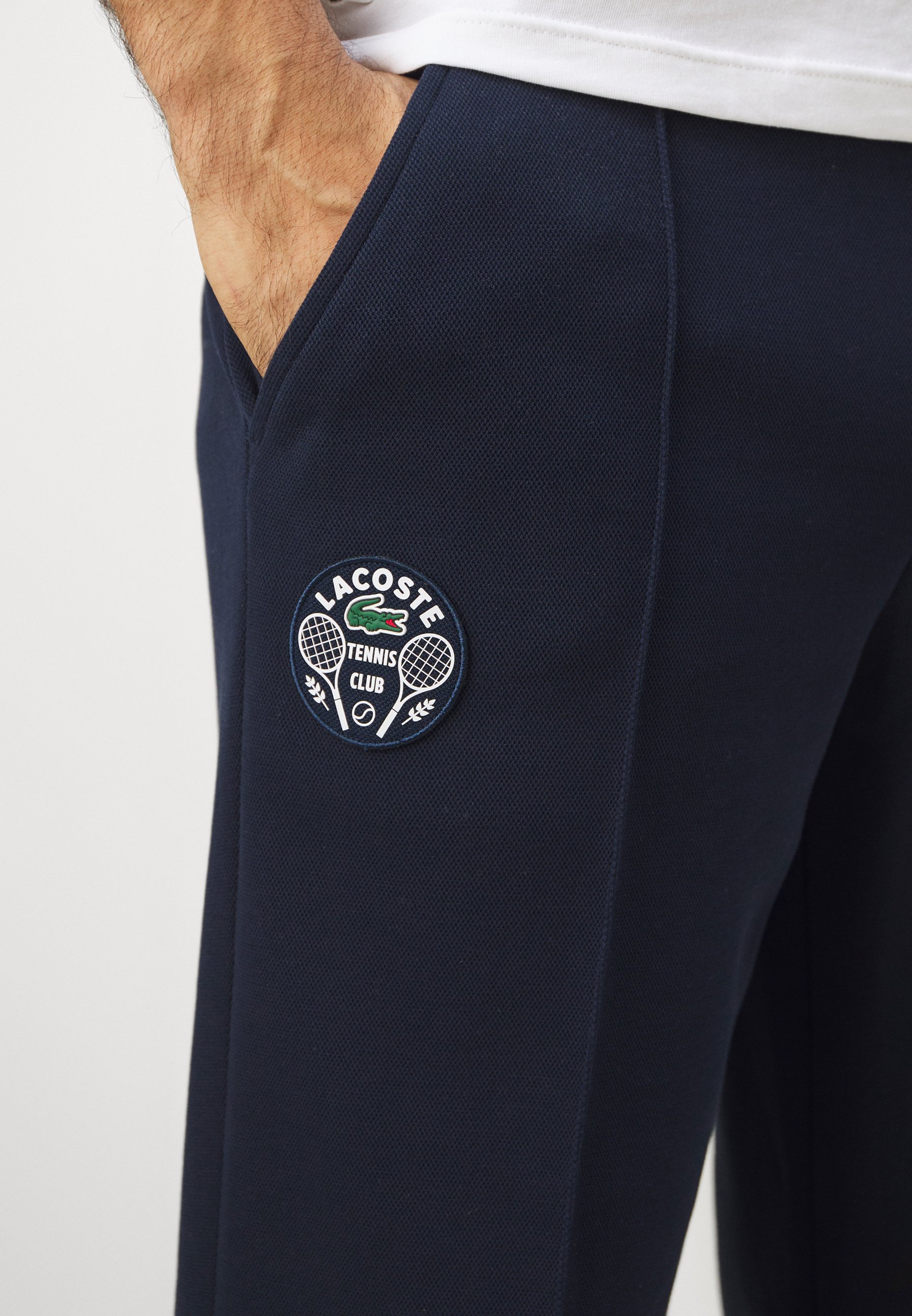 Lacoste Sport PANT HERITAGE - Trainingsbroek - marineblauw