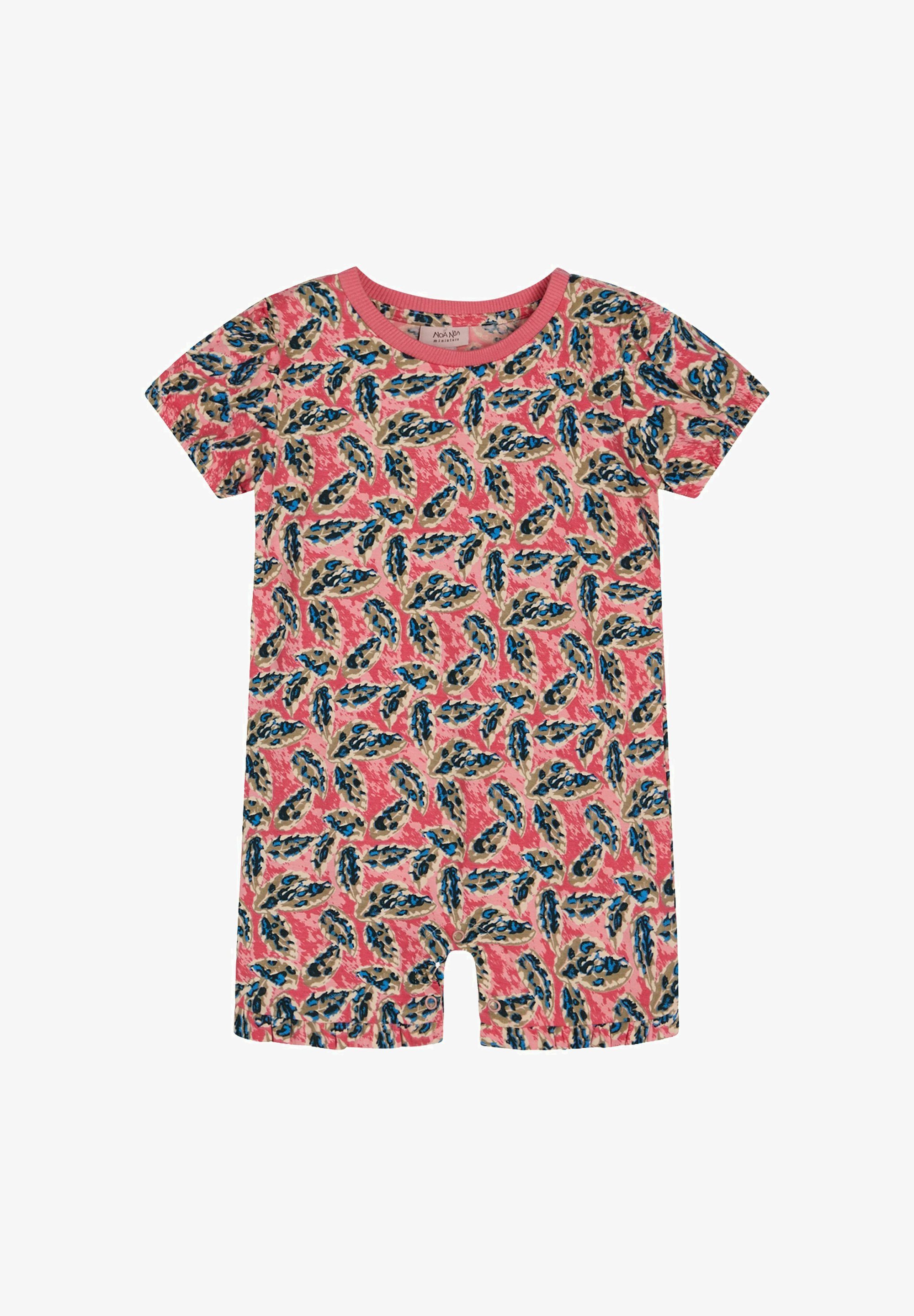 NOA NOA miniatuur jumpsuit - print roze blauw