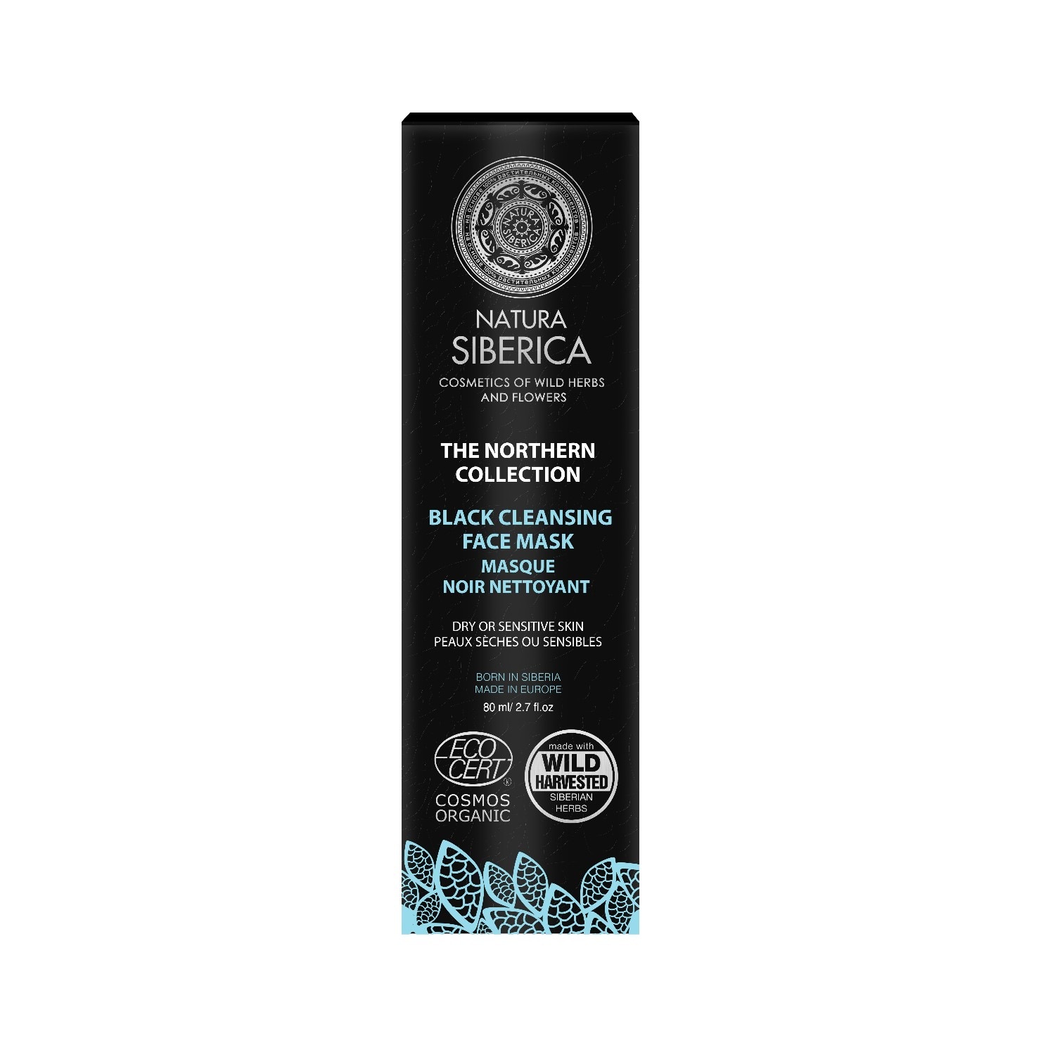 Natura Siberica the northern collection masque noir nettoyant