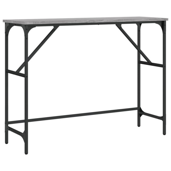 VidaXL Szary 100 x 32 x 75 cm Materiał drewnopochodny