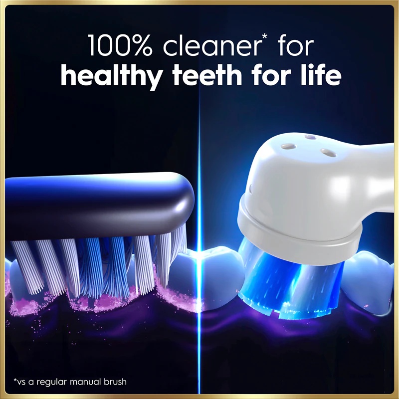 Oral-B iO 9 elektriskā zobu birste ar uzlādējamu korpusu