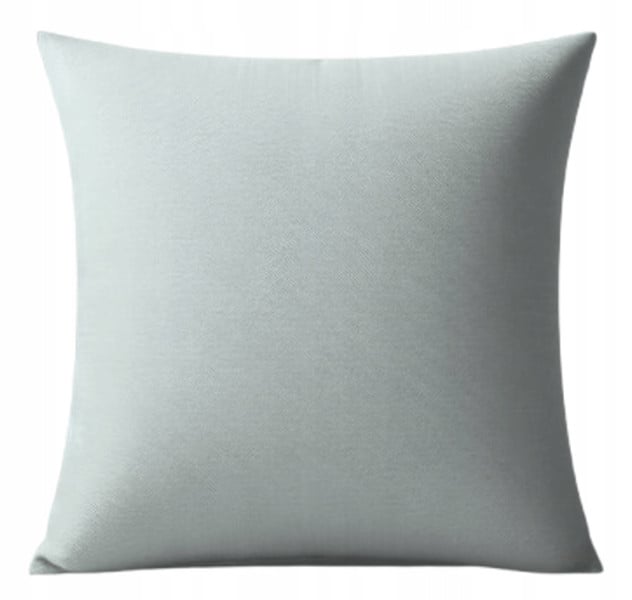Poszewki premium na poduszki 80x60 cm welur MIĘTA  SZAŁWIOWY