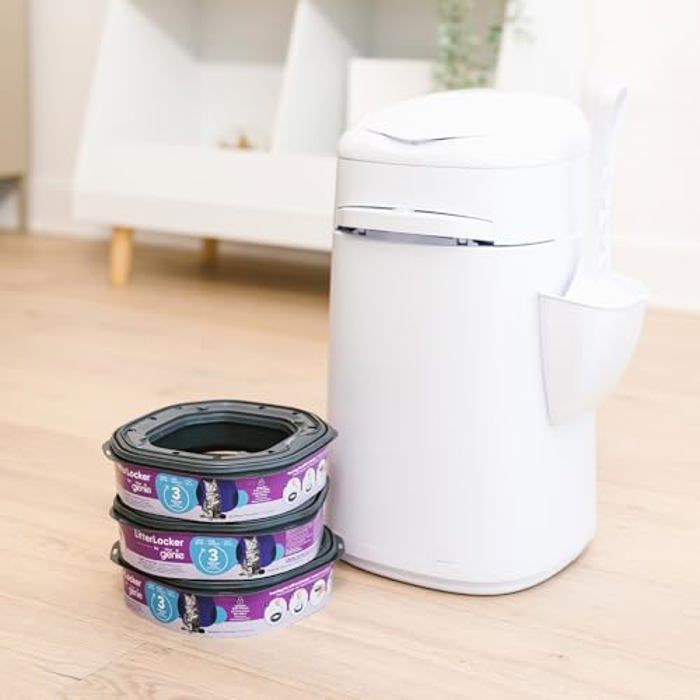 Paquete de 3 recambios octogonales para Litter Genie, compatibles con los contenedores LitterLocker y Fashion Bins.