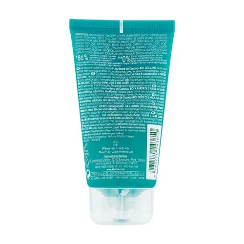 Gel douche nourrissant KLORANE, parfum Tiare Eau 75 ml. Nourrissant et parfumé.