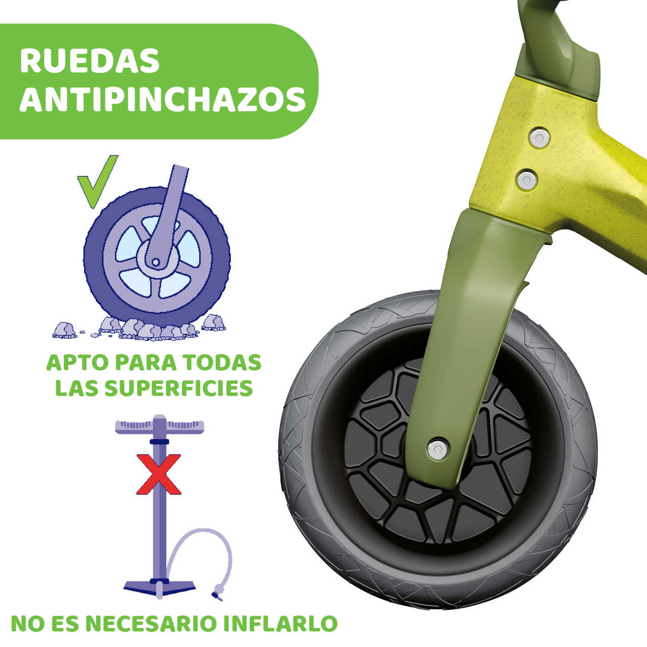 Bicicletă de echilibru ECO+
