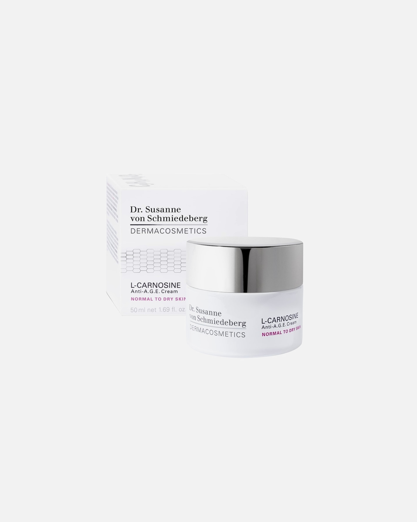 Dr. Susanne von Schmiedeberg Face Cream L-Carnosine Anti-Aging Cream for normal to dry skin – 50 ml