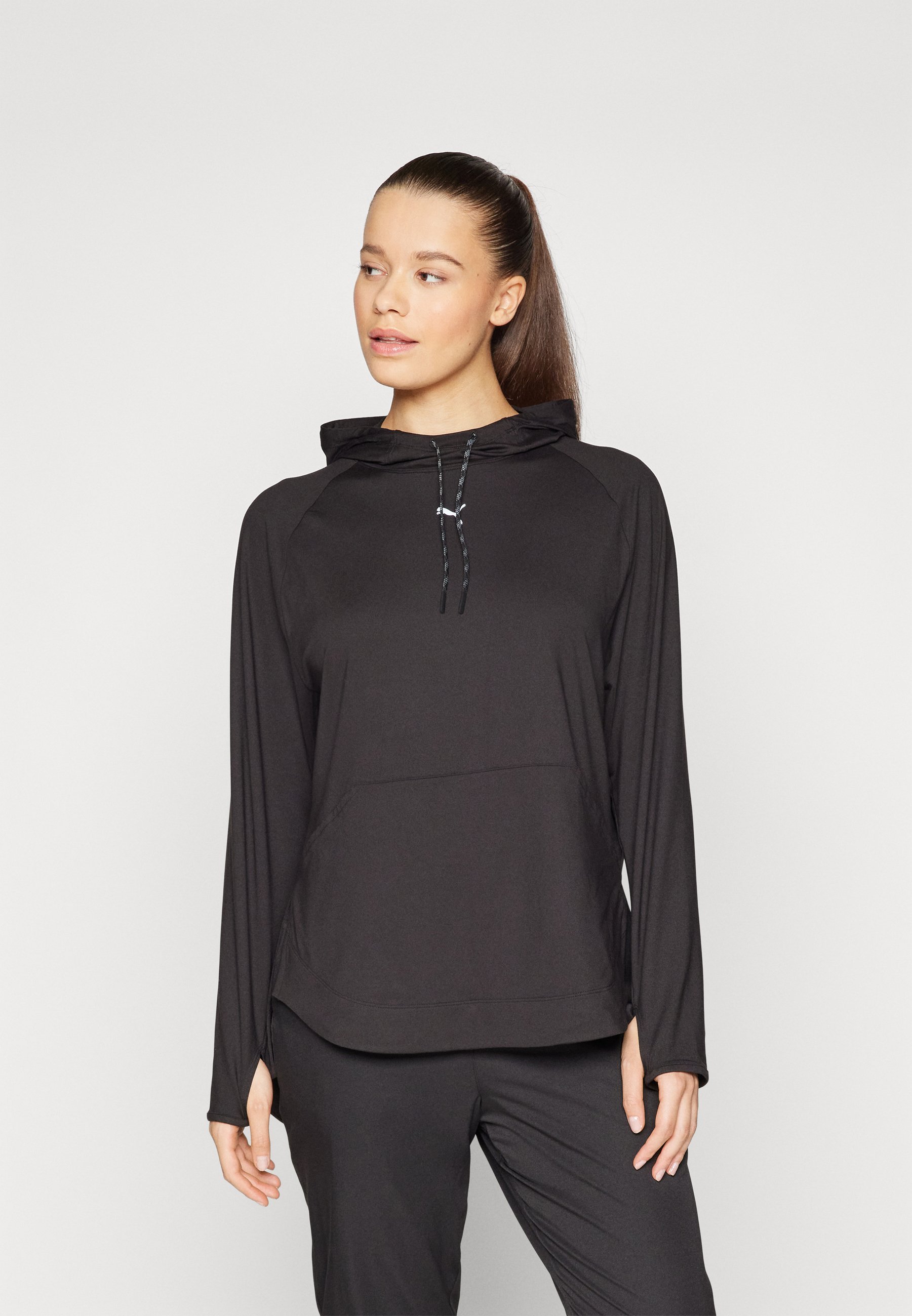 Puma MODEST HOODIE - Top met lange mouwen - zwart