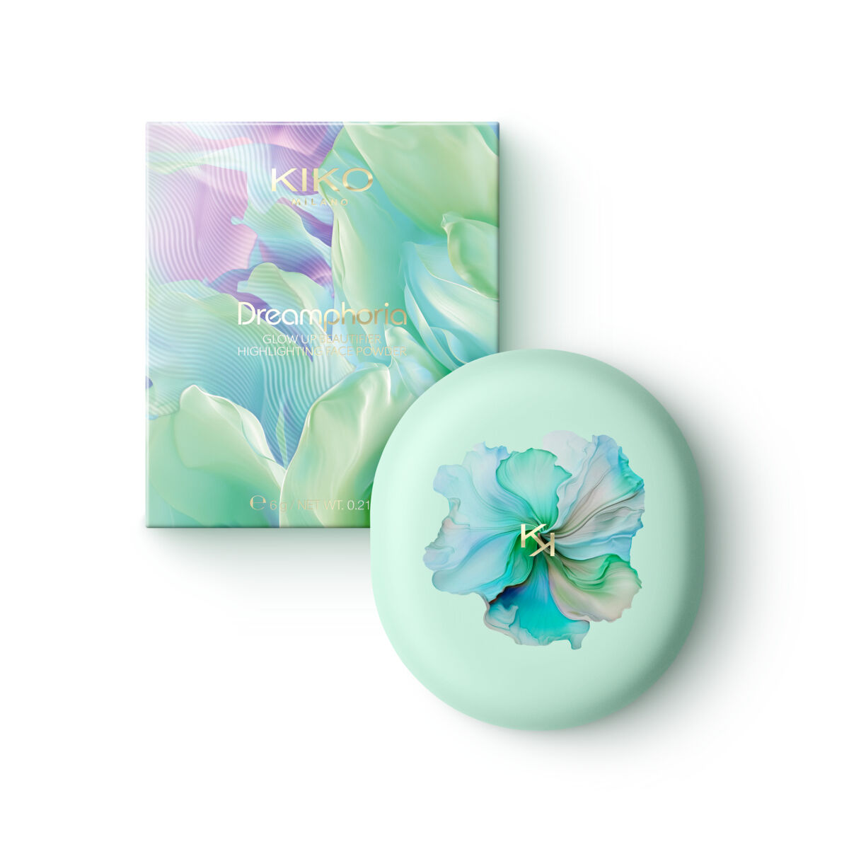 Kiko Milano Dreamphoria Glow Up Beautifier izgaismojošais sejas pūderis