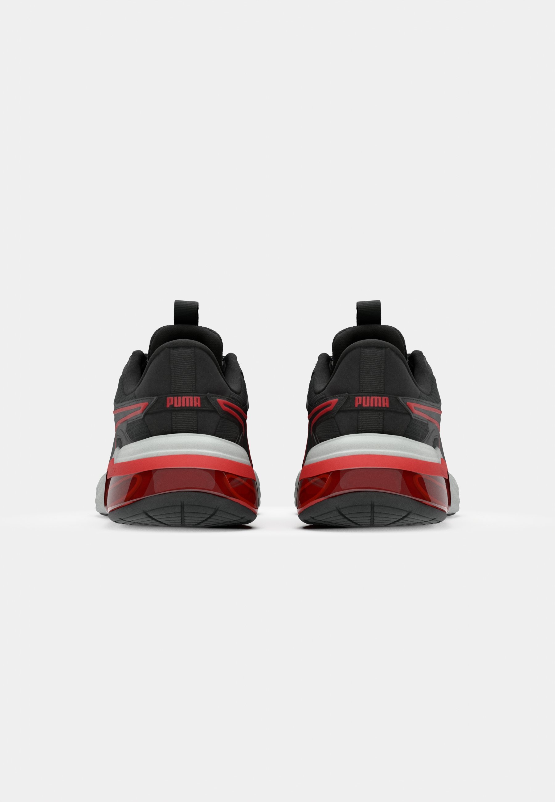 Puma CELL THRILL DASH UNISEX - Trainingsschoen - zwart/voor altijd rood