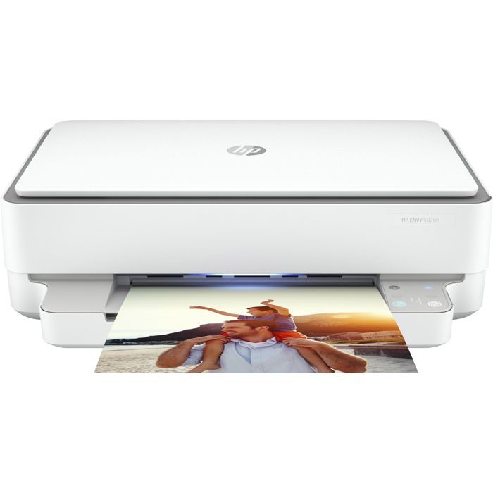 Imprimante tout-en-un - HP - ENVY 6020e - Jet d'encre couleur - Instant Ink inclus - Sans fil