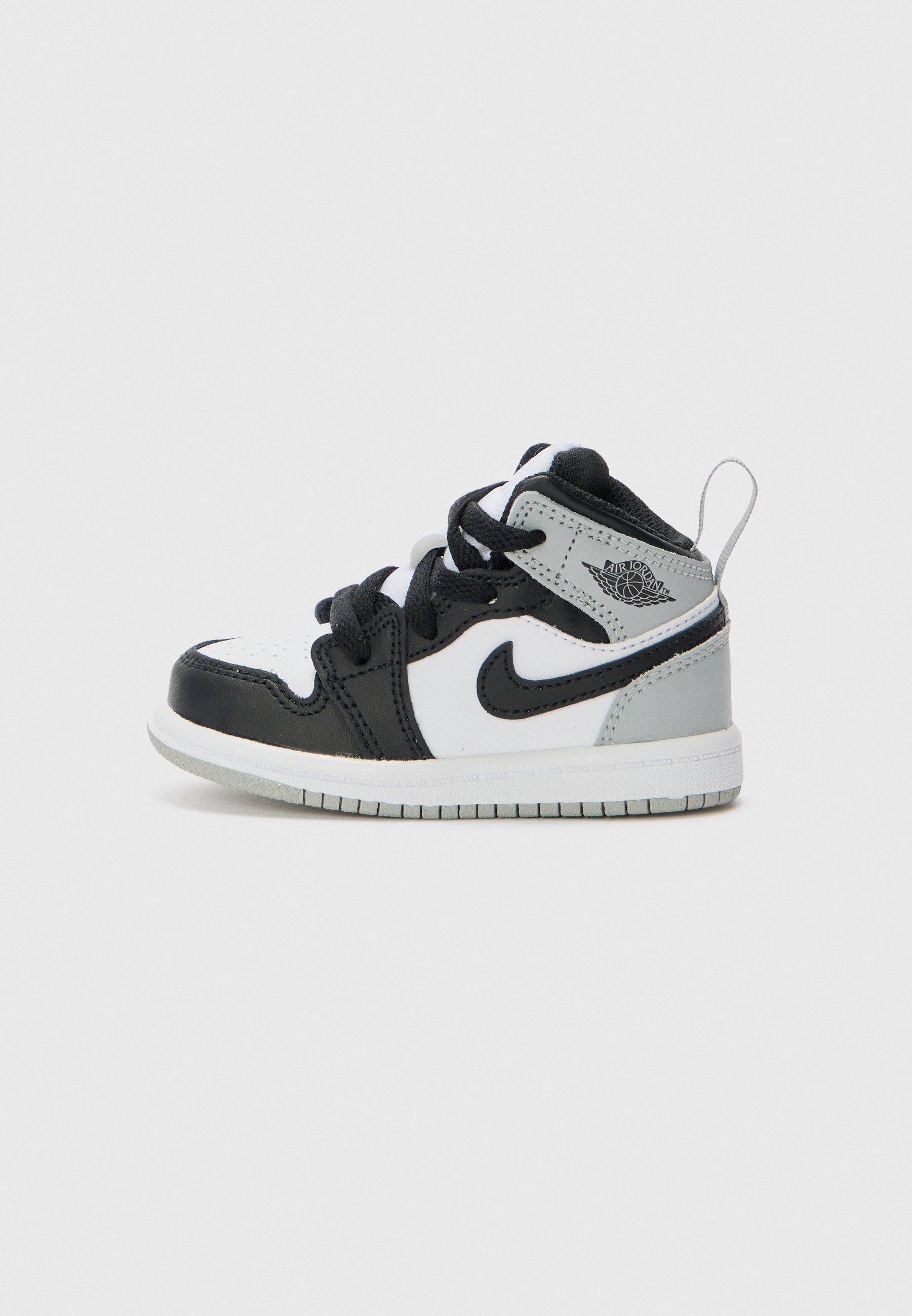 Jordan JORDAN 1 MID BT UNISEX - High-Top-Sneaker - Weiß/Schwarz/Rauchgrau