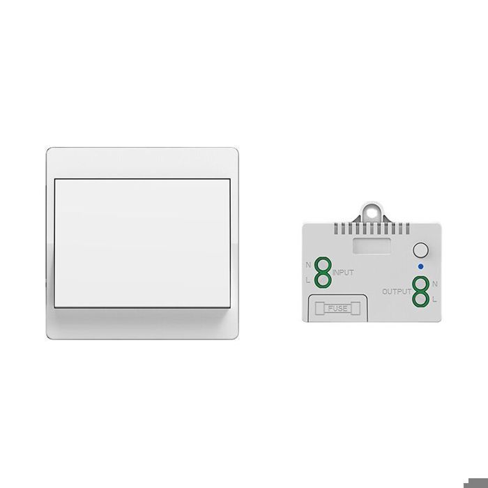 Interruptor inalámbrico - KR2201-4 - Autoalimentado - Control remoto - Fácil instalación