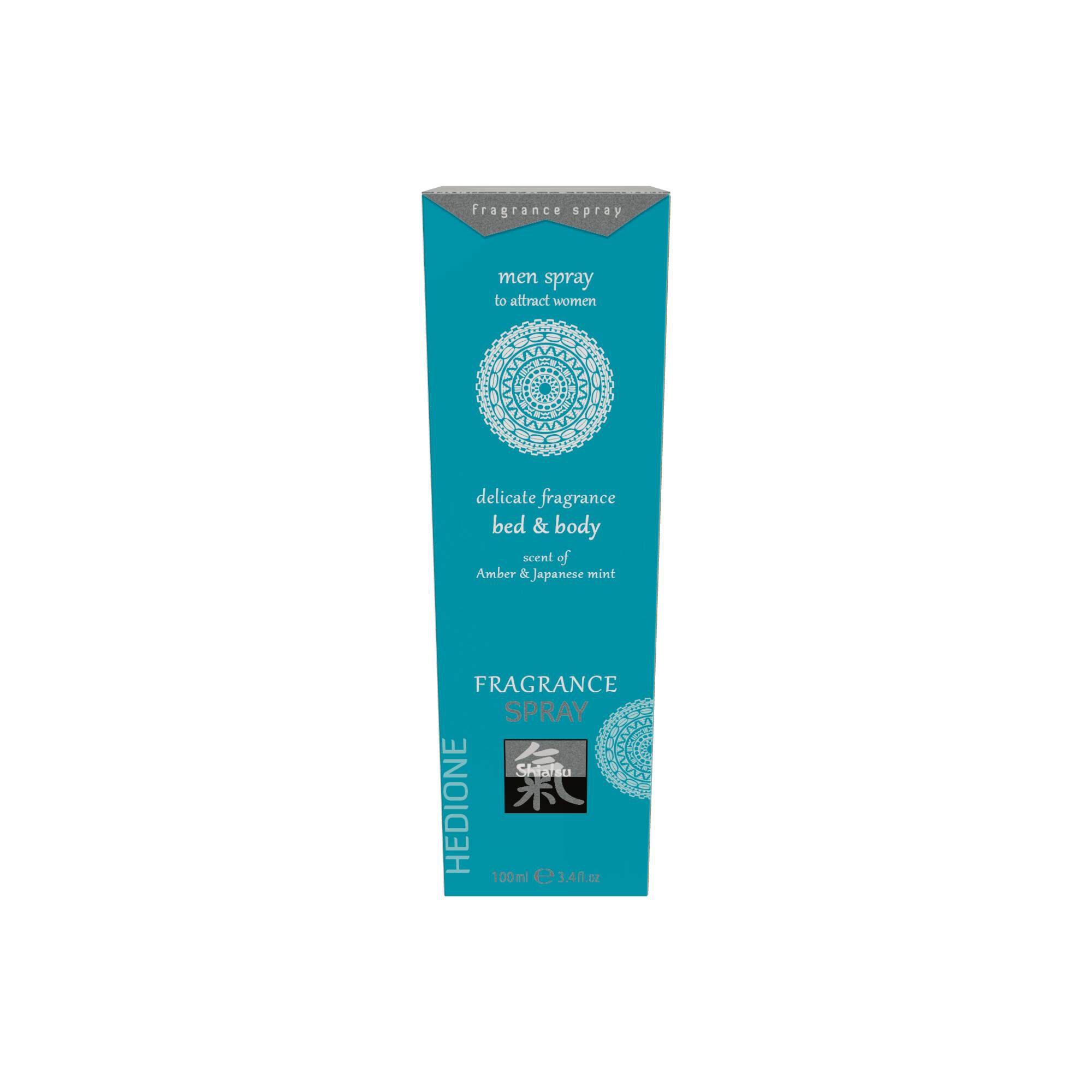 Shiatsu Bed&Body spray Borostyán és Japán Menta
