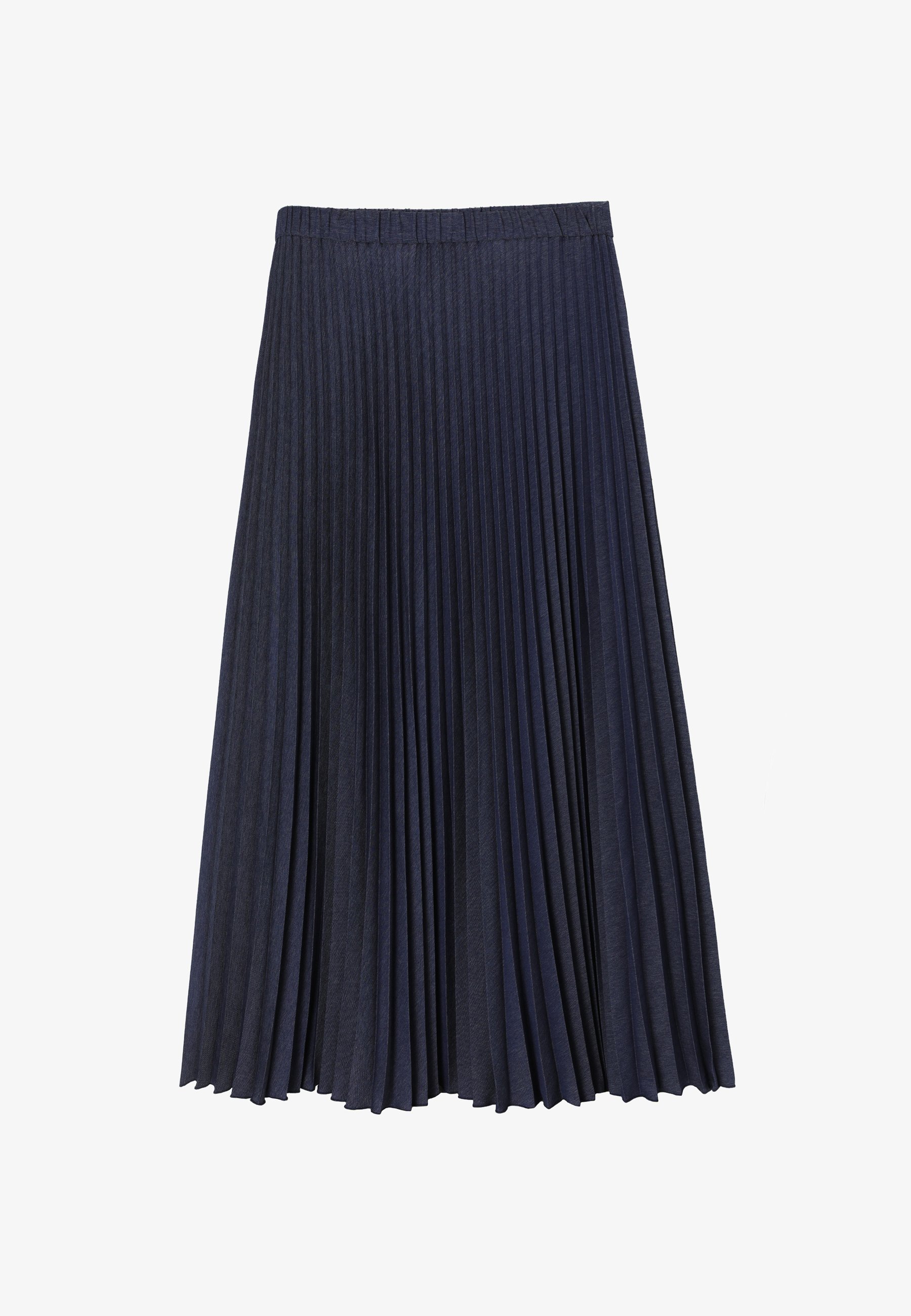TATUUM Maxi rok - geweven stof met denimlook