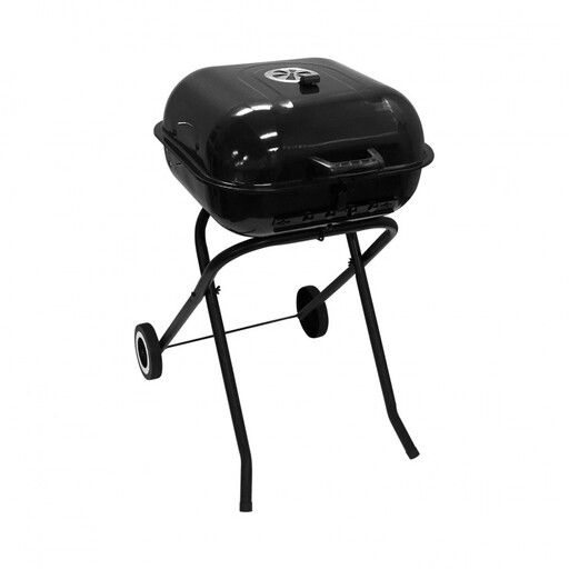 Barbecue à charbon pliable et portable Tamarit avec roues