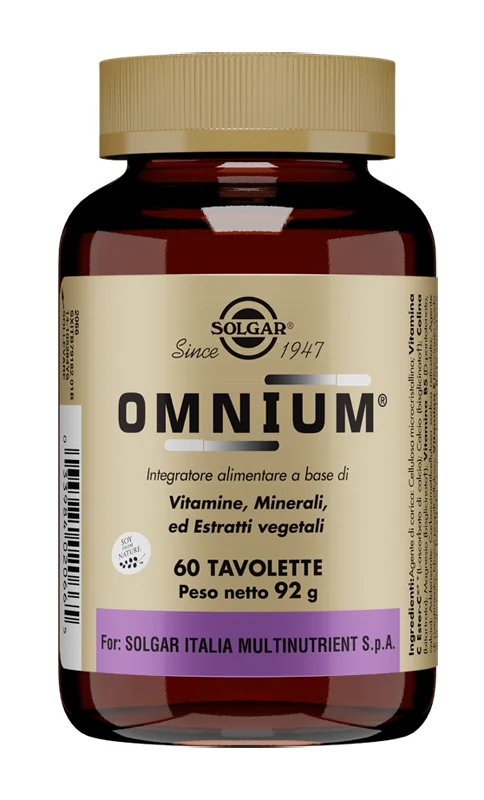SOLGAR Solgar Omnium 60 multivitaminetabletten
