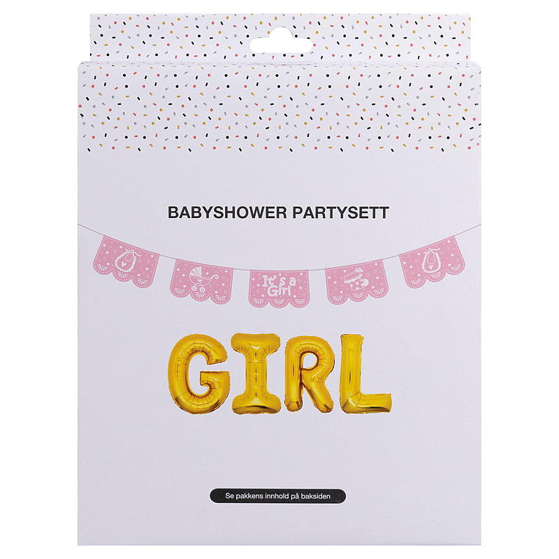 Giform Babyshower-set rosa