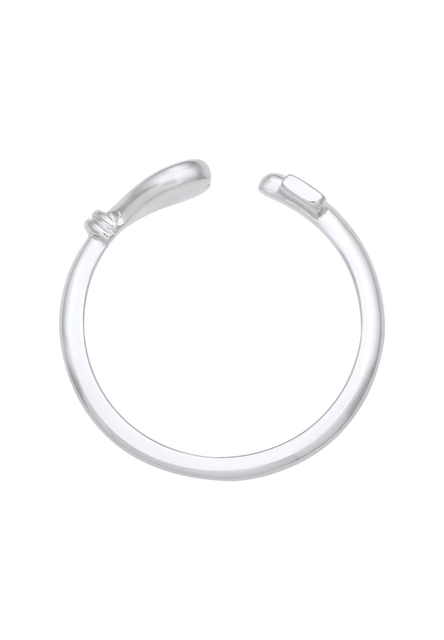 Elli Femmes Ouvert Cœur Clé Symbole Amour en argent sterling 925