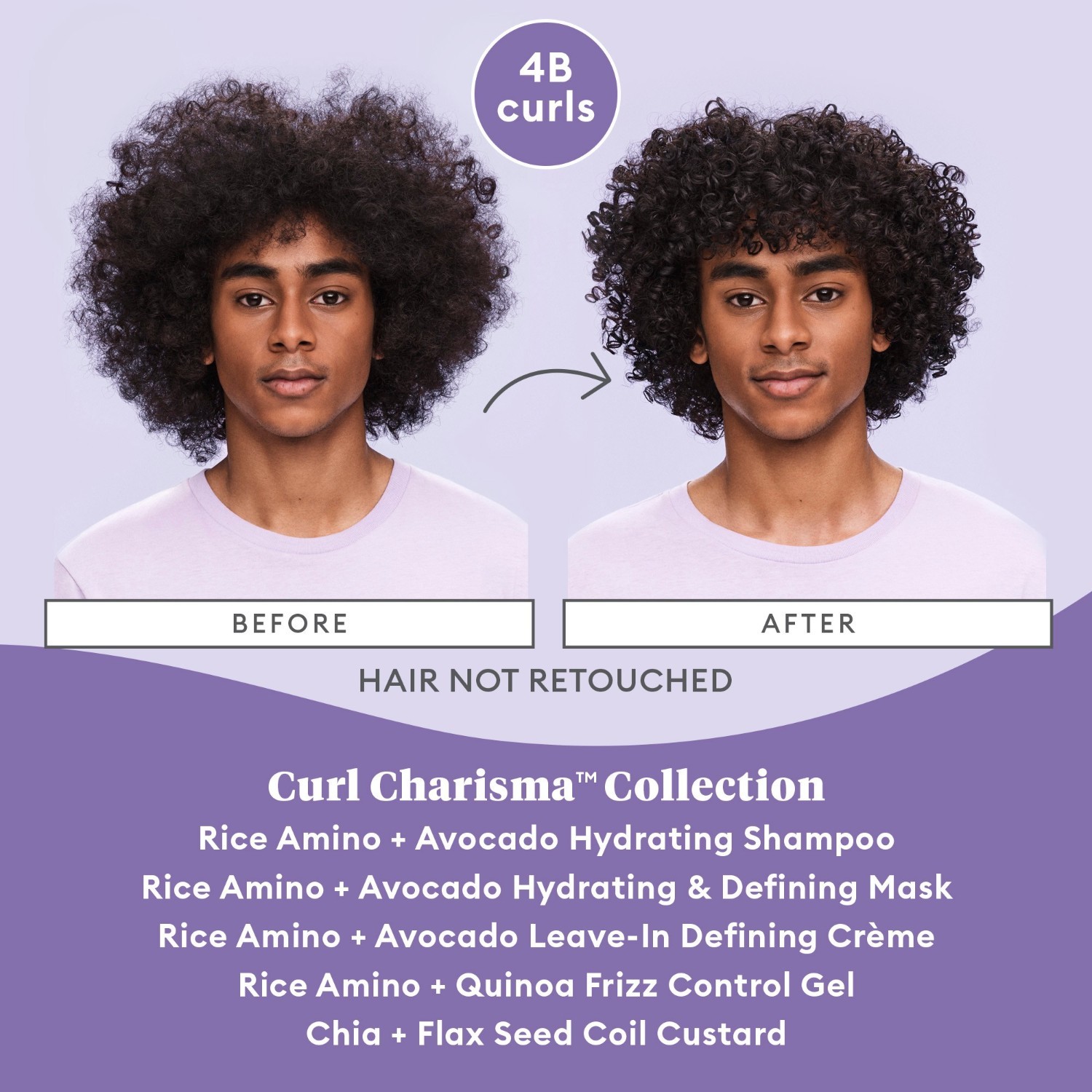 Briogeo maska za kosu Curl Charisma™ rižine aminokiseline + avokado hidratantna i definirajuća maska - 236 ml