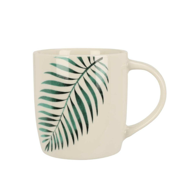 Kubek porcelanowy Leaf 325 ml na kawę herbatę napoje