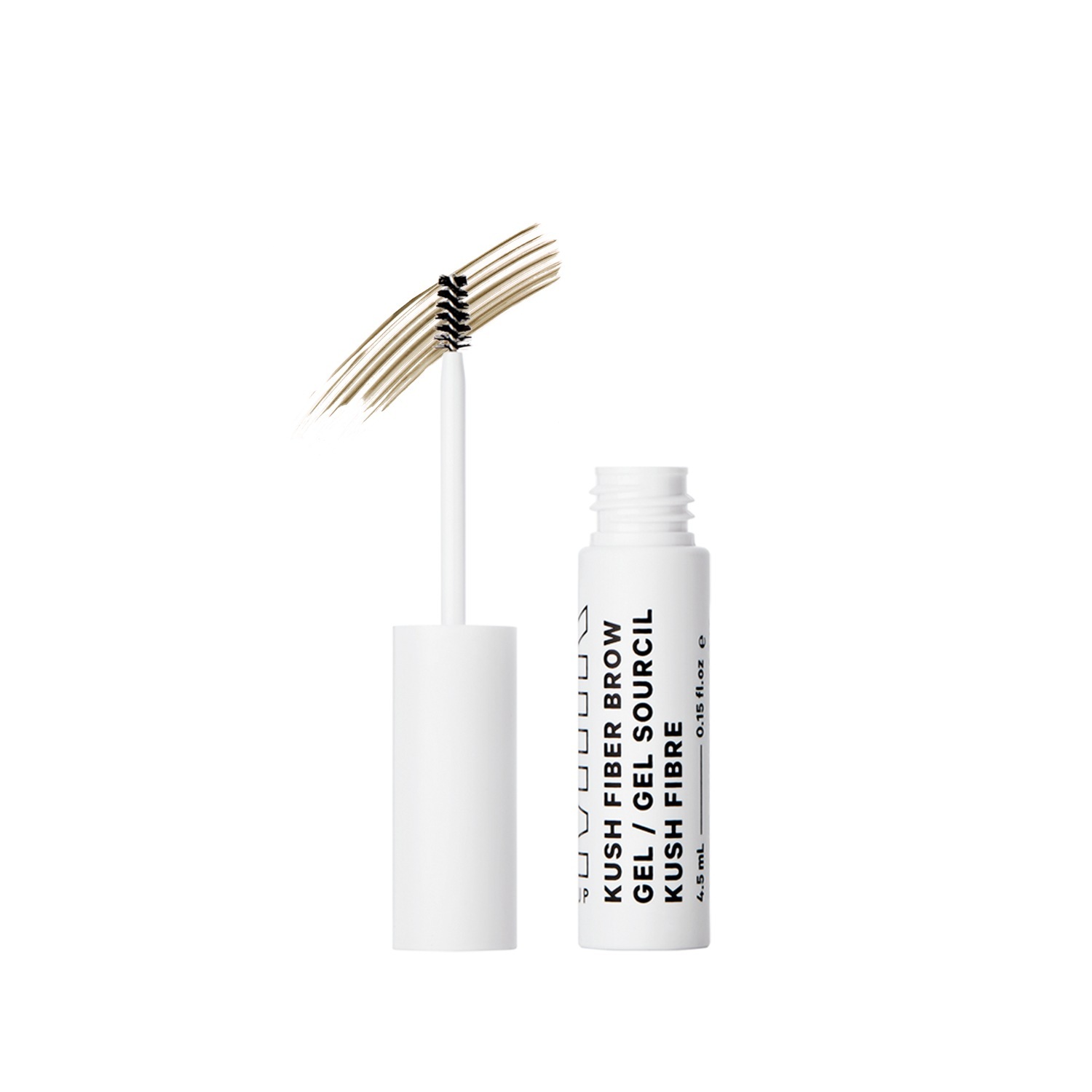 Pieno makiažo antakių gelis „Kush Fiber Brow Gel“ - 4,5 ml