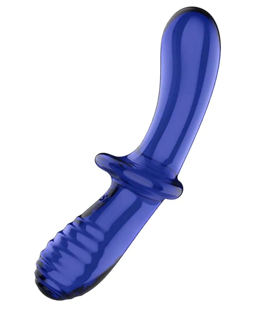 Satisfyer Masażer Double Crystal Light Blue