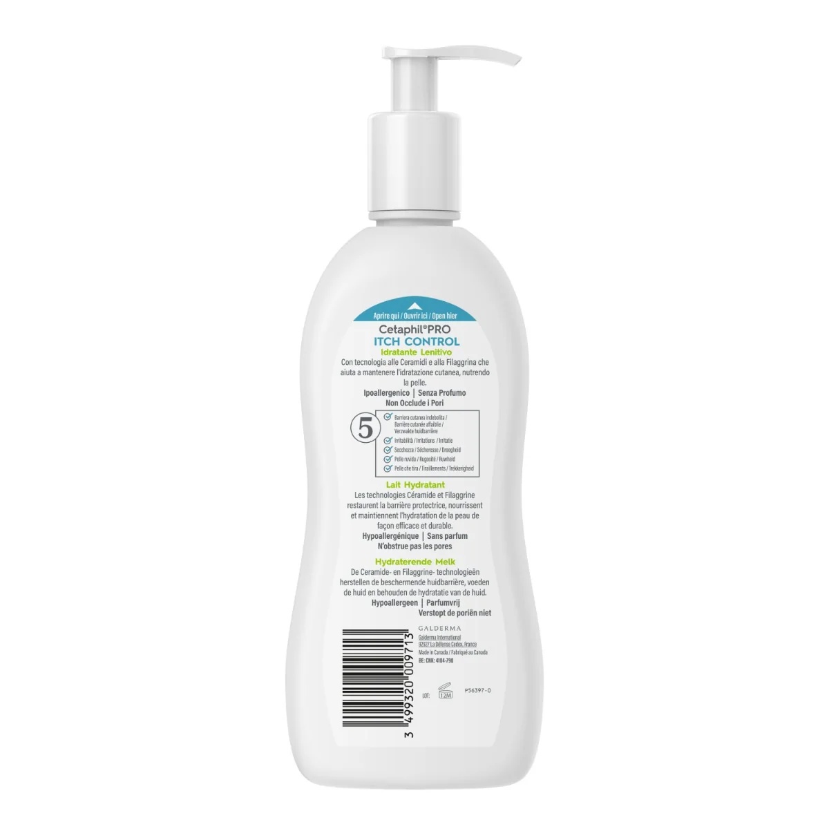 CETAPHIL Cetaphil Pro Verzachtende Hydraterende Crème 295 ml Droogheid en jeuk