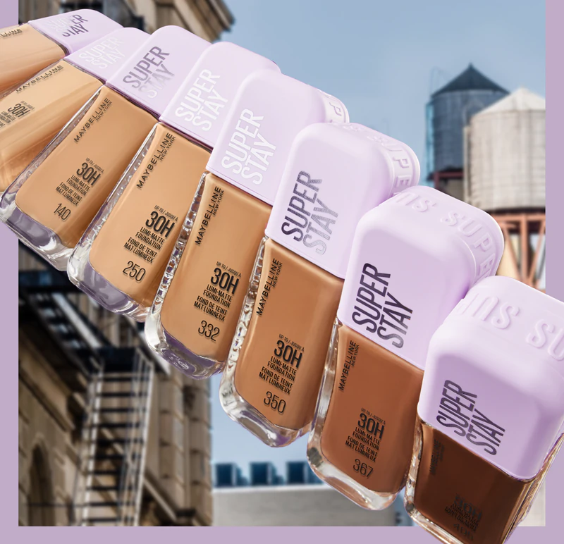 Ľahký podkladový make-up MAYBELLINE NEW YORK SuperStay Lumi-Matte pre dlhotrvajúce výsledky