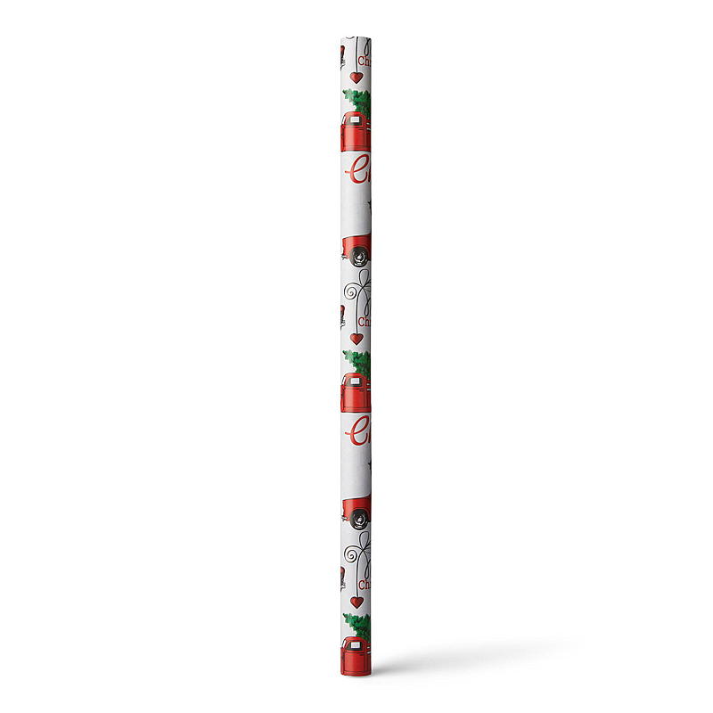 Papel de regalo navideño para el hogar, 8 m x 70 cm