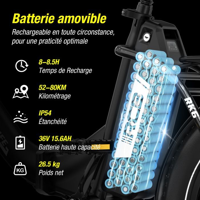 RCB Vélo Électrique 20