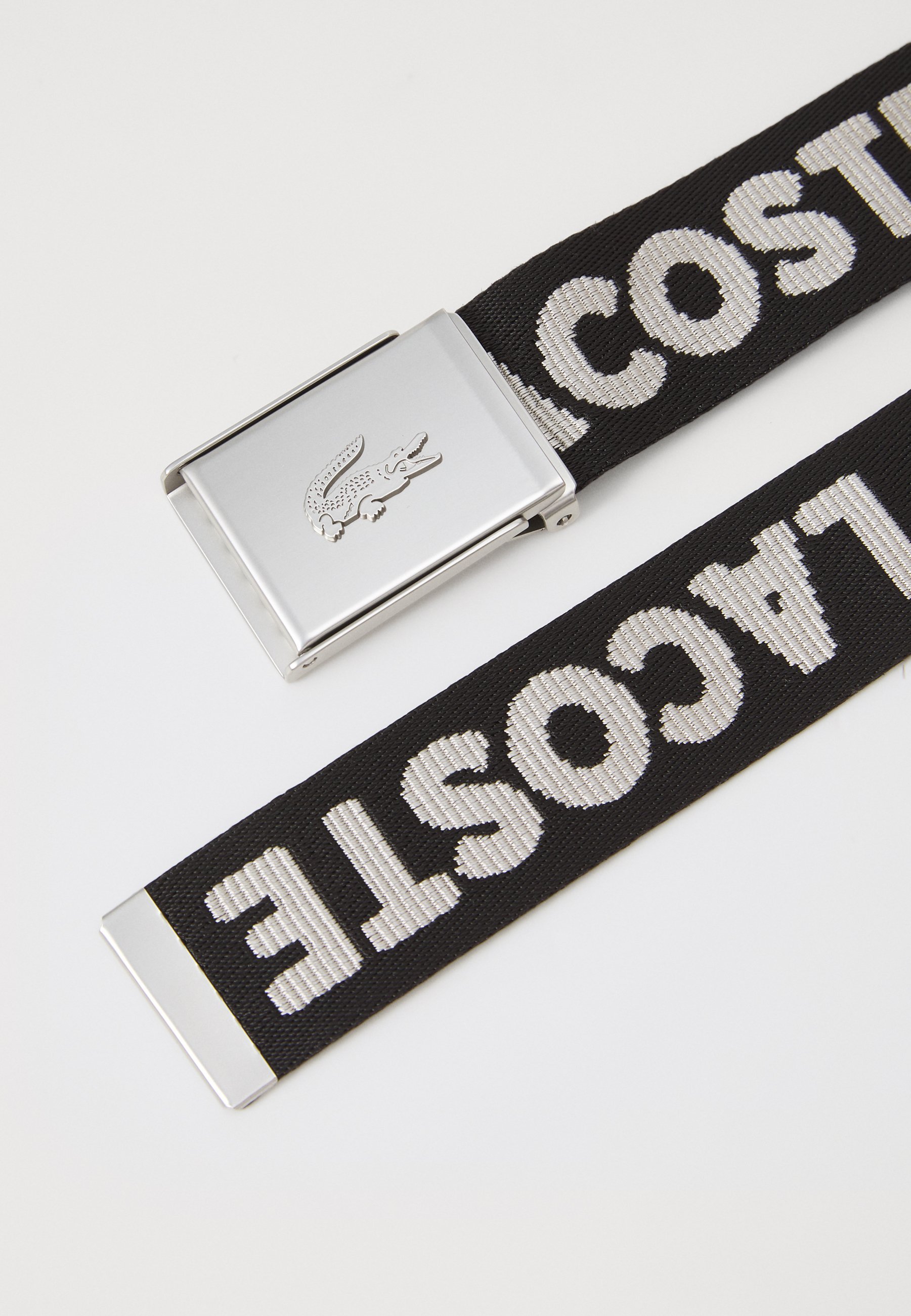 Lacoste GOODS BELT - Belt - noir laponie